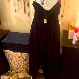 NWT City Chic tube top crop jumpsuit
